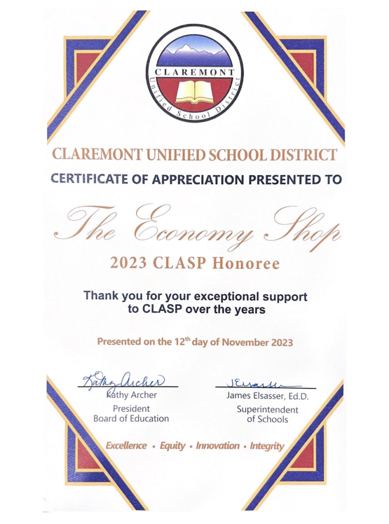 CLASP Award